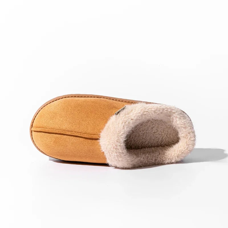 Cloud-Step Fluffy Winter Slippers